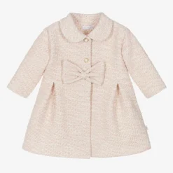 Sofija Girls Pink Cotton Coat New