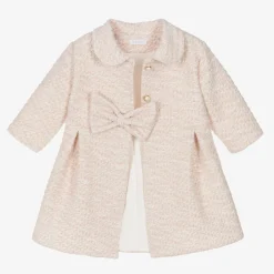 Sofija Girls Pink Cotton Coat New