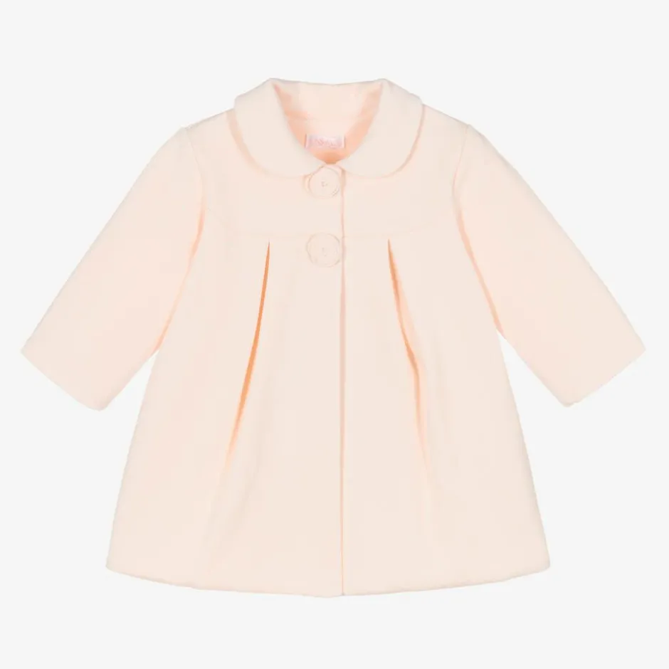 Sofija Girls Pink Cotton Coat Best
