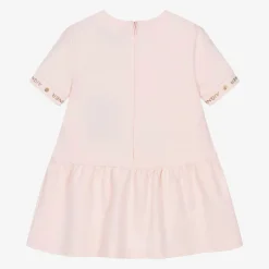 AIGNER Girls Pink Cotton Dress Hot
