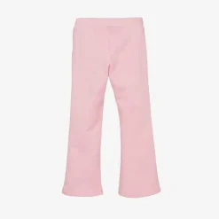 Versace Girls Pink Cotton Flared Joggers Online