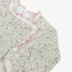 Foque Girls Pink Cotton Floral Dress Best