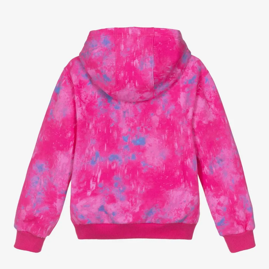 Nike Girls Pink Cotton Hoodie Hot
