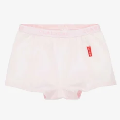Claesens Girls Pink Cotton Knickers (2 Pack) Clearance