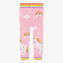 Powell Craft Girls Pink Cotton Leggings Online