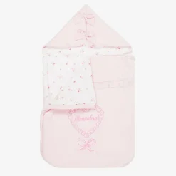 Monnalisa Girls Pink Cotton Nest (75cm) Clearance