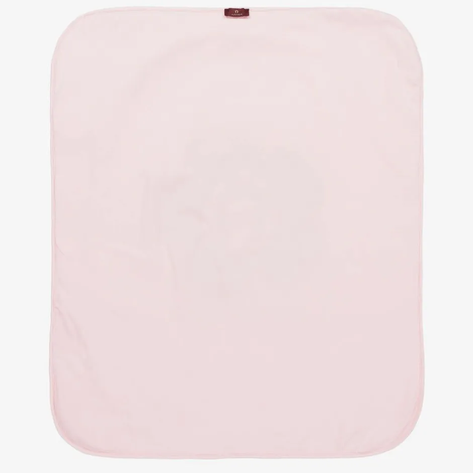 AIGNER Girls Pink Cotton Padded Blanket (90cm) Outlet
