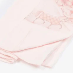 Sofija Girls Pink Cotton Princess Muslins (2 Pack)