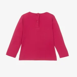 iDO Baby Girls Pink Cotton Puppy Top Hot