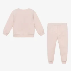 Patachou Girls Pink Cotton Teddy Bear Tracksuit Sale