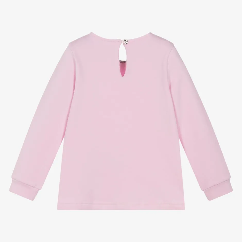 Balloon Chic Girls Pink Cotton Teddy Bag Top Sale