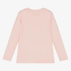 Moschino Kid-Teen Girls Pink Cotton Top Sale