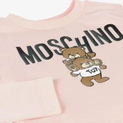 Moschino Kid-Teen Girls Pink Cotton Top Sale
