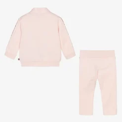 AIGNER Girls Pink Cotton Tracksuit Hot