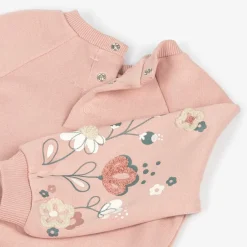Mayoral Girls Pink Cotton Tracksuit Set Online