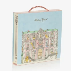 Atelier Choux Paris Girls Pink Cotton Treats Babysuit Gift Set Discount