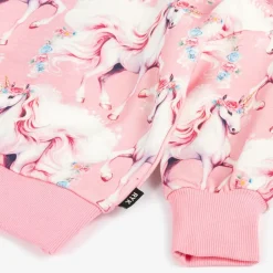 Rock Your Baby Girls Pink Cotton Unicorn Sweatshirt Sale
