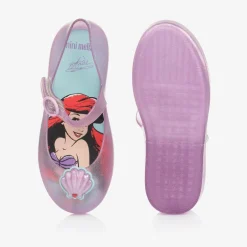 Mini Melissa Girls Pink Disney Jelly Shoes