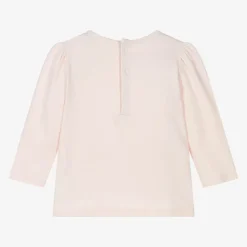 Carrément Beau Girls Pink Disney Print Cotton Top Discount