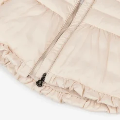 Moncler Enfant Girls Pink Down Padded Odile Coat Best