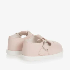 Early Days Girls Pink Faux Leather T-Bar Shoes Sale