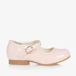 Sevva Girls Pink Faux Patent Leather Shoes Online