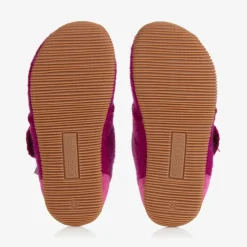 Giesswein Girls Pink Felted Wool Slippers Sale