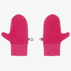 Playshoes Girls Pink Fleece Mittens Outlet