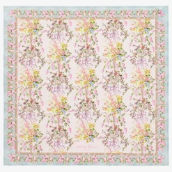 Atelier Choux Paris Girls Pink Floral Cotton Swaddle (97cm) Best