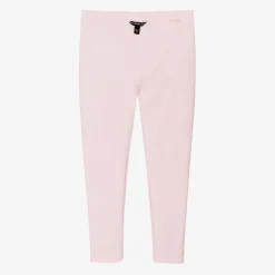 Guess Girls Pink Floral Print Reversible Leggings Clearance