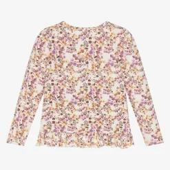 Guess Girls Pink Floral Top Sale