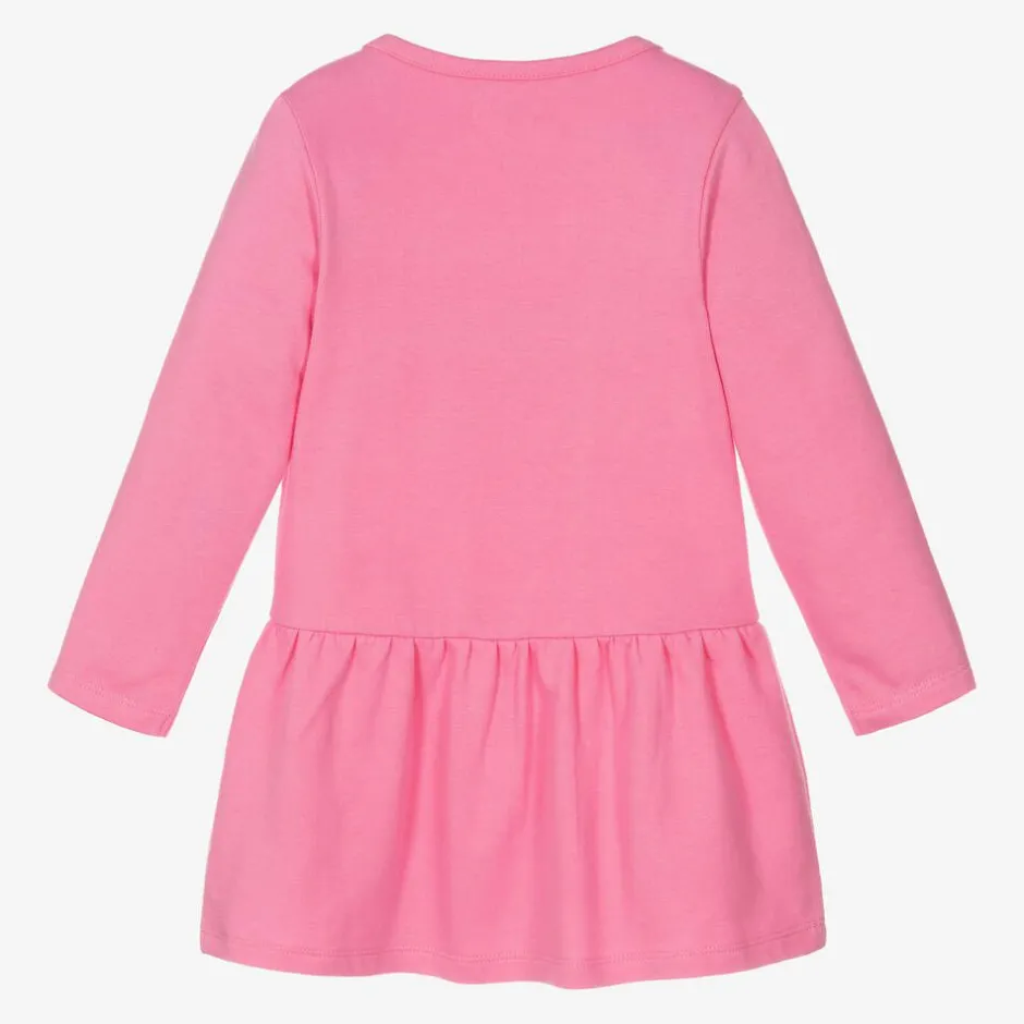 Hatley Girls Pink Flower Rainbow Cotton Dress Best