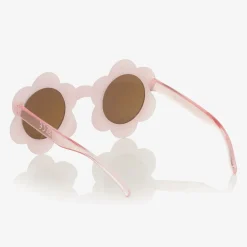 Molo Girls Pink Flower Sunglasses (UVA/UVB) LilacPink Discount