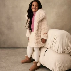 Abel amp; Lula Girls Pink Fluffy Knit Sweater Best