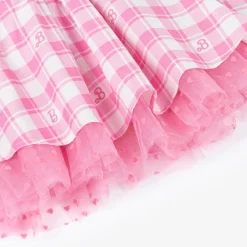 Rock Your Baby Girls Pink Gingham Barbie Dress