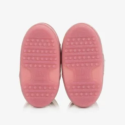 Moon Boot Girls Pink Glitter Snow Boots Hot