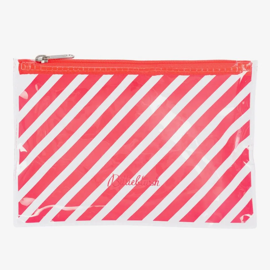 Billieblush Girls Pink Iridescent Swimsuit Outlet