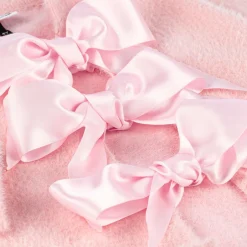 The Tiny Universe Girls Pink Knitted Bow Cardigan Discount