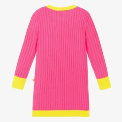 Billieblush Girls Pink Knitted Dress