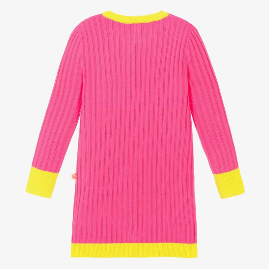 Billieblush Girls Pink Knitted Dress