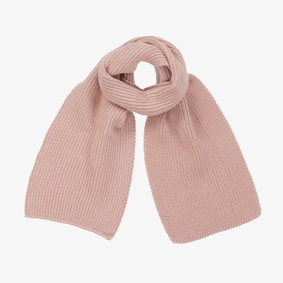 Jamiks Girls Pink Knitted Scarf (120cm) Discount