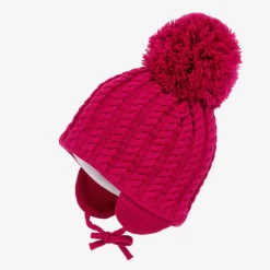 Sätila of Sweden Girls Pink Laura Giant Pom-Pom Beanie Online