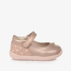 Mayoral Girls Pink Leather First Walker Shoes Discount