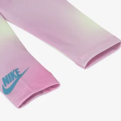 Nike Girls Pink Leggings Set Hot