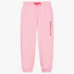 Tommy Hilfiger Girls Pink Logo Joggers Online