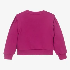 KENZO KIDS Girls Pink Lucky Tiger Sweatshirt Online