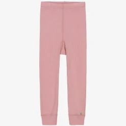 Joha Girls Pink Merino Wool Leggings Sale
