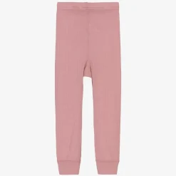 Joha Girls Pink Merino Wool Leggings Sale