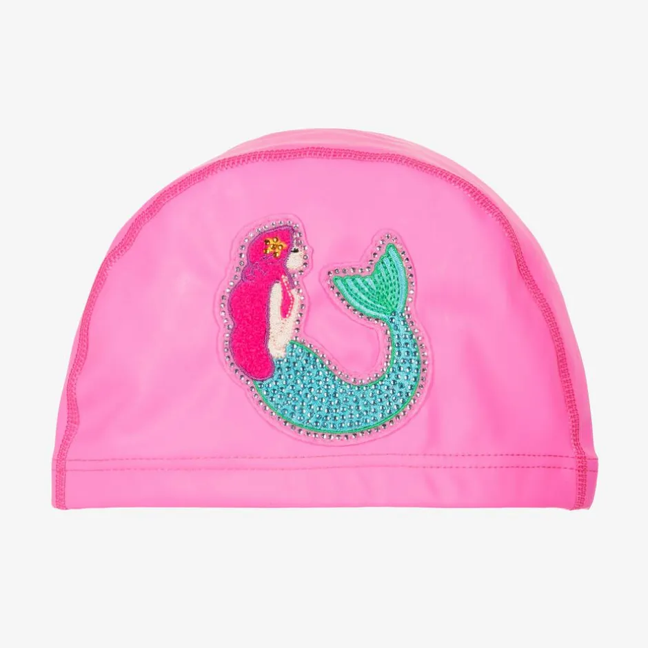 Bling2o Girls Pink Mermaid Swimming Cap Best