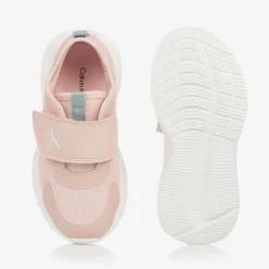 Calvin Klein Girls Pink Mesh Trainers Online